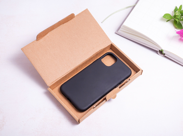 Mobile Phone Case, Cover in Cardboard Box